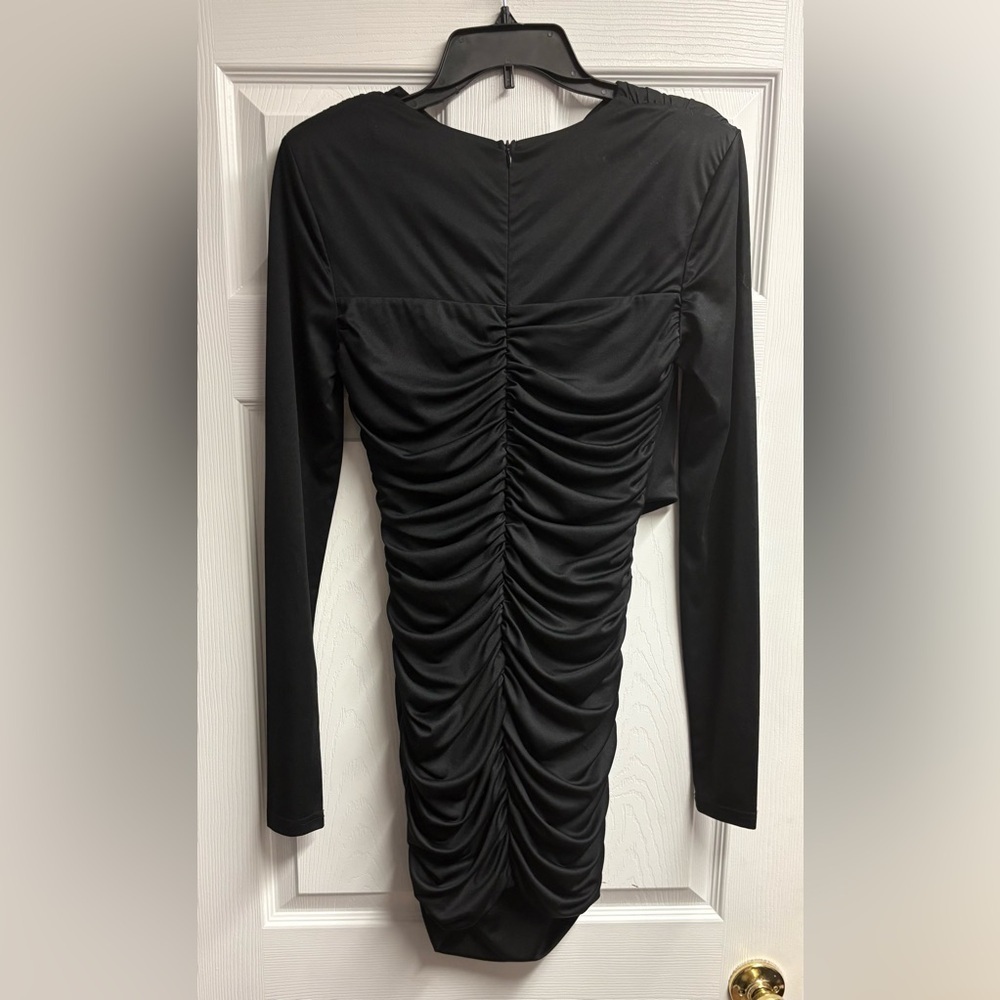 Area Stars Jersey Ruched Mini Dress Size Large - Picture 3 of 5